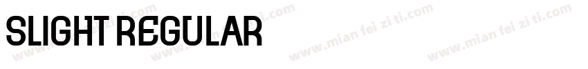 Slight Regular字体转换